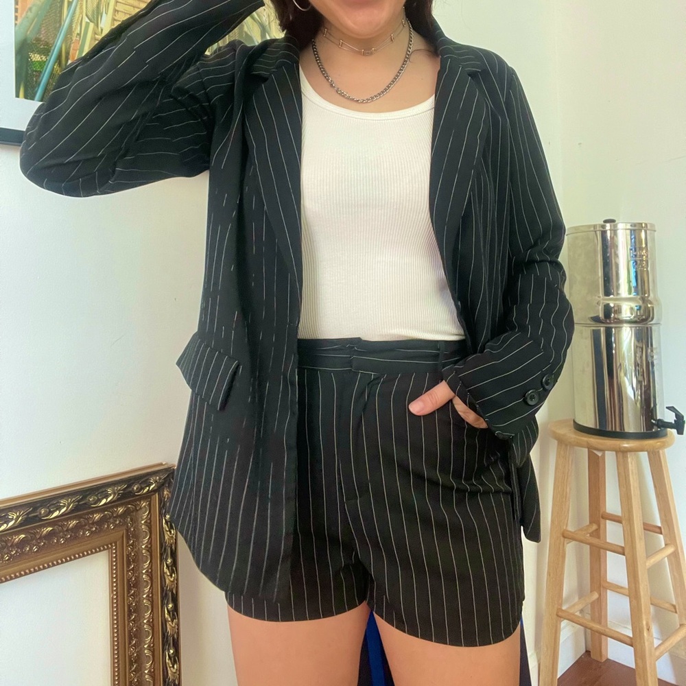 Blazer and shorts set